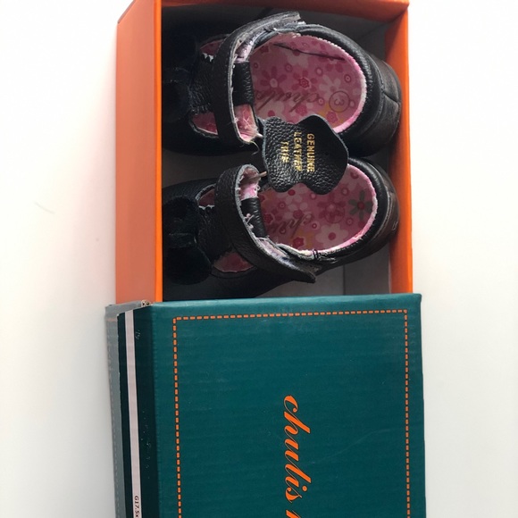 Leather baby girl walking shoes all for $55 - Picture 10 of 12